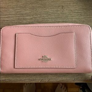 Mauve coach wallet